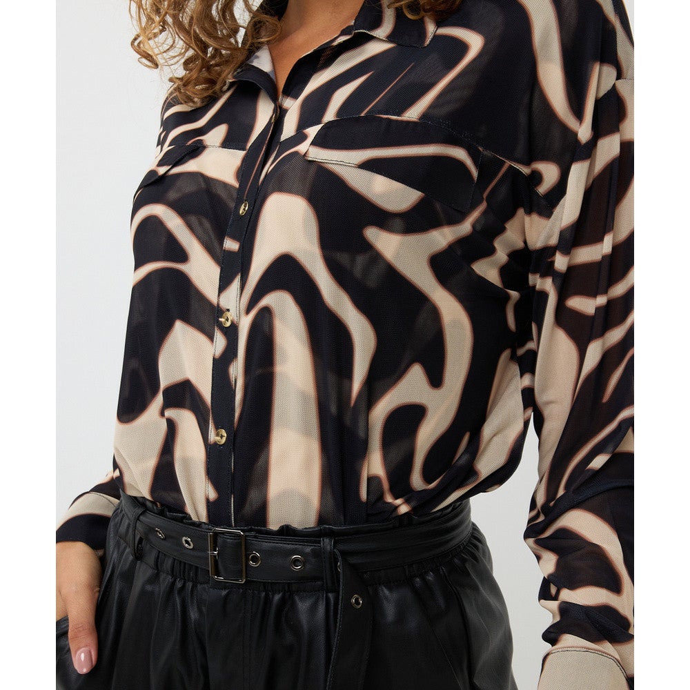 Blouse mesh Harmony Beige Blouse mesh Harmony Beige