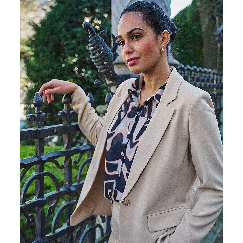 Blouse mesh Harmony Beige Blouse mesh Harmony Beige