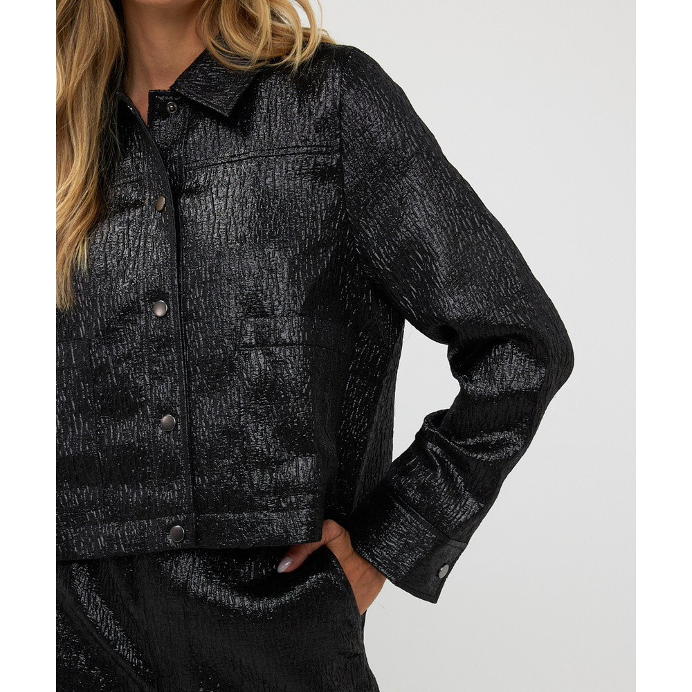 Blazer metallic Zwart 1 Blazer metallic Zwart 1