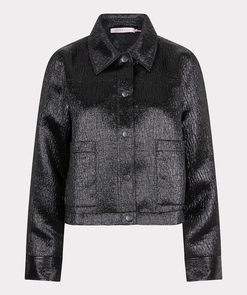 Blazer metallic Zwart 1 Blazer metallic Zwart 1