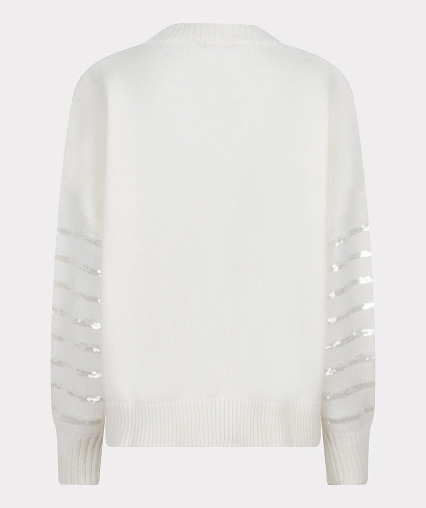 Sweater striped sequins Off White Sweater striped sequins Off White