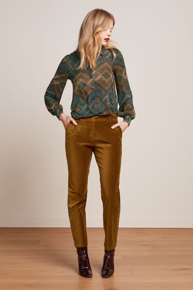 Maisie Blouse Morrison Groen Maisie Blouse Morrison Groen