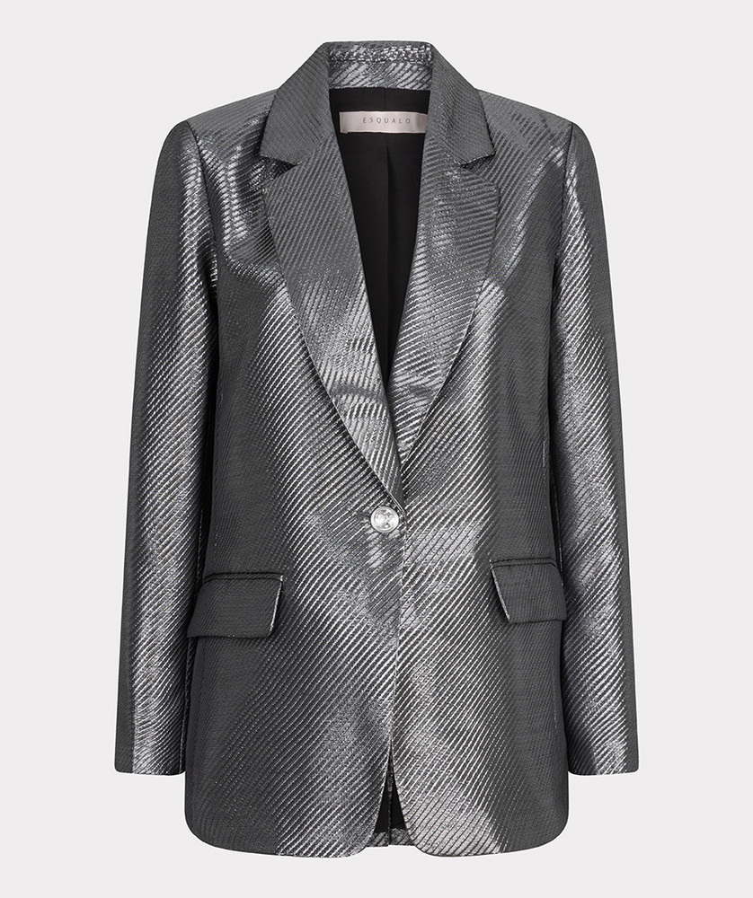 Blazer metallic Zilver Blazer metallic Zilver