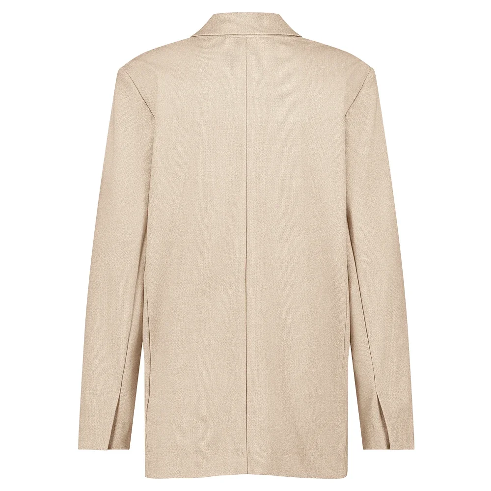 Opal structure blazer Zand Opal structure blazer Zand