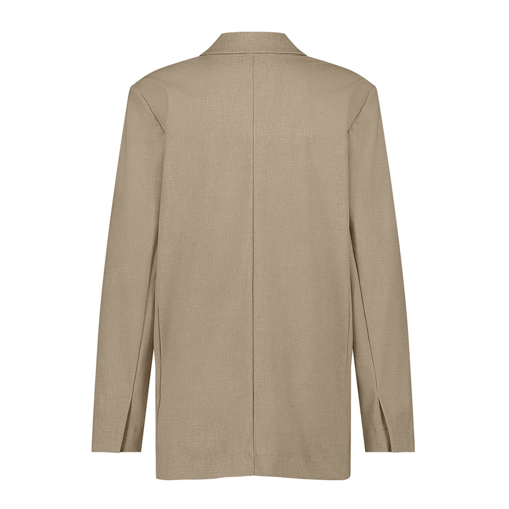 Opal structure blazer Zand Opal structure blazer Zand