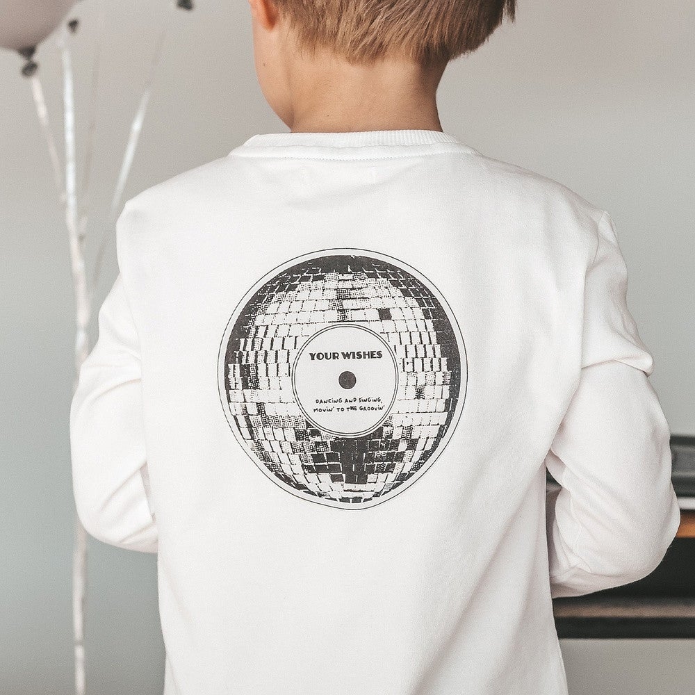 Funky Music Oversized Longsleeve Off White Funky Music Oversized Longsleeve Off White