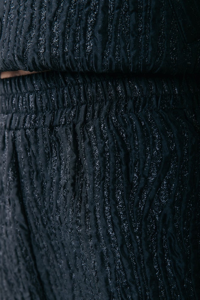 Florence Zebra Lurex Jacquard Short Zwart KL Florence Zebra Lurex Jacquard Short Zwart KL