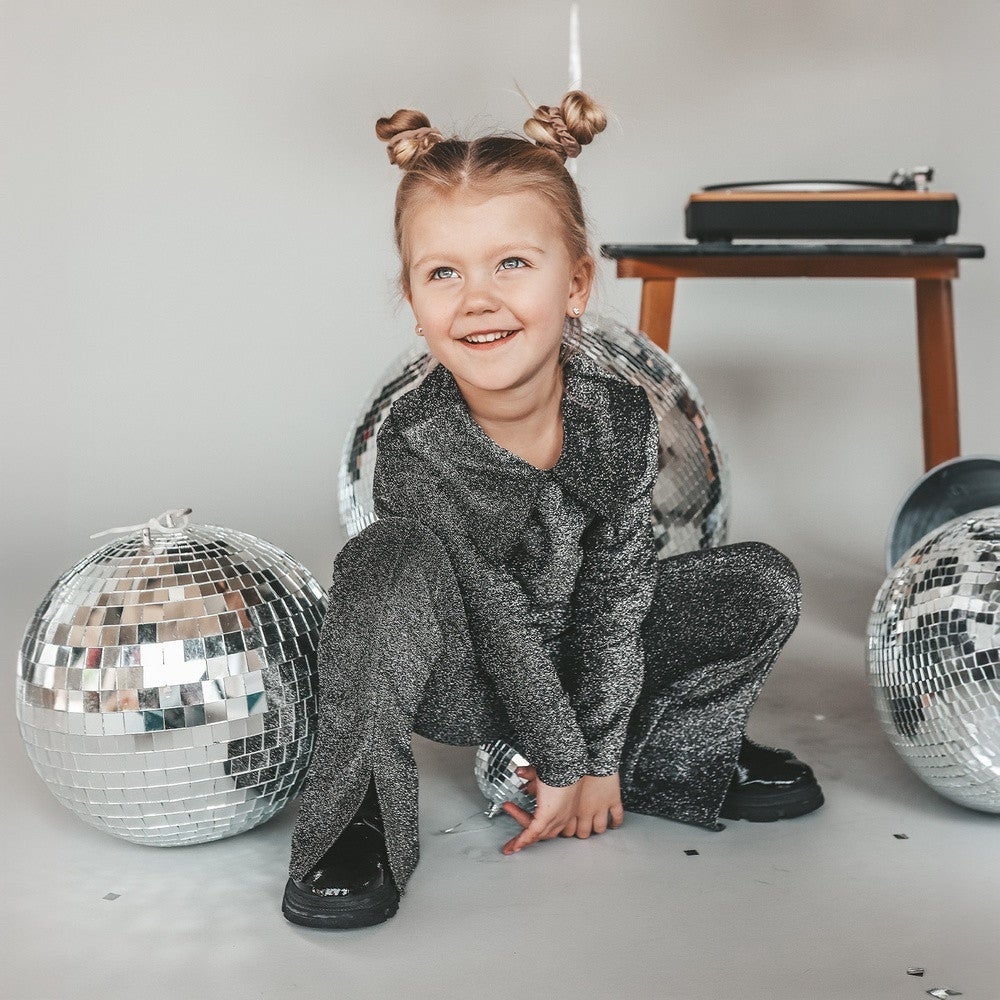 Glitter Collar Longsleeve Zwart 1 Glitter Collar Longsleeve Zwart 1