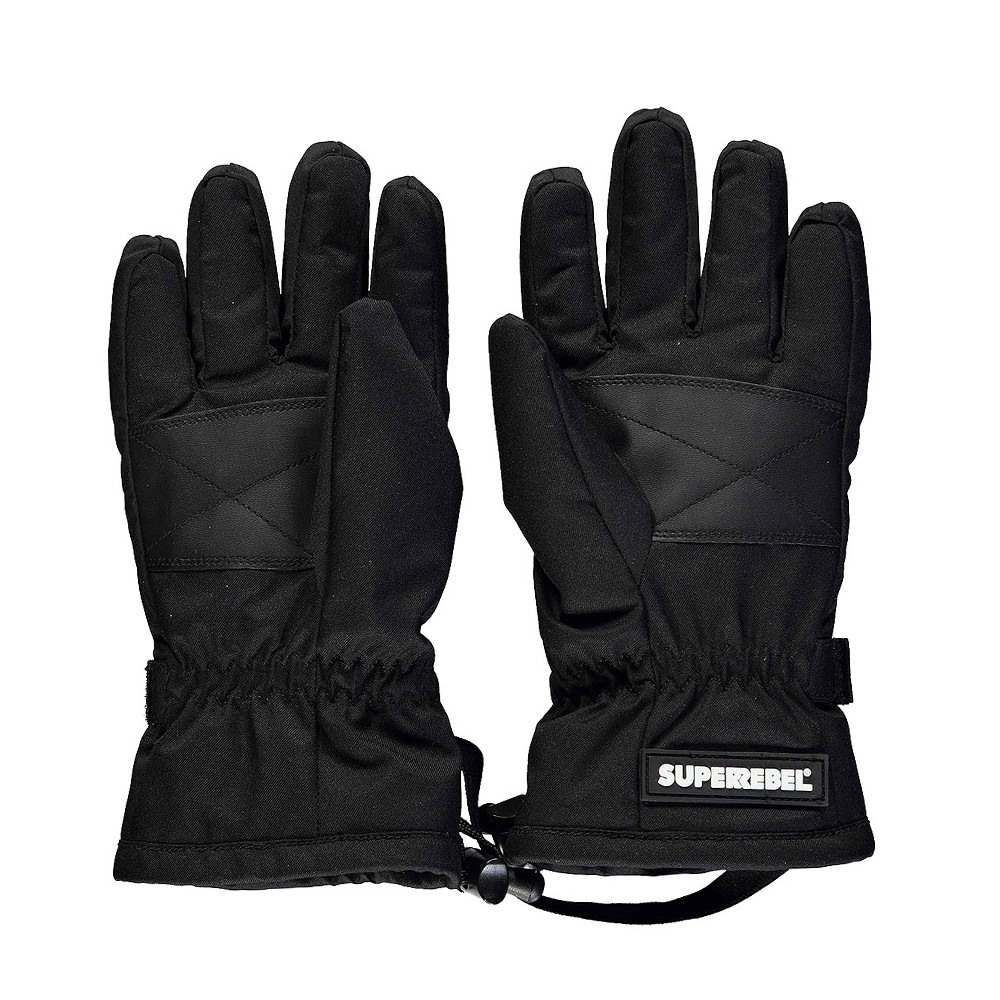 Nutz Ski Handschoenen Met Fleece Zwart 1 Nutz Ski Handschoenen Met Fleece Zwart 1