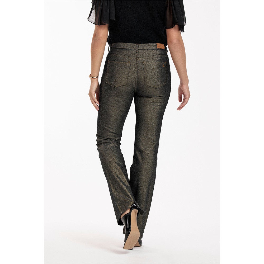 Flair gold denim trousers Goud KL Flair gold denim trousers Goud KL