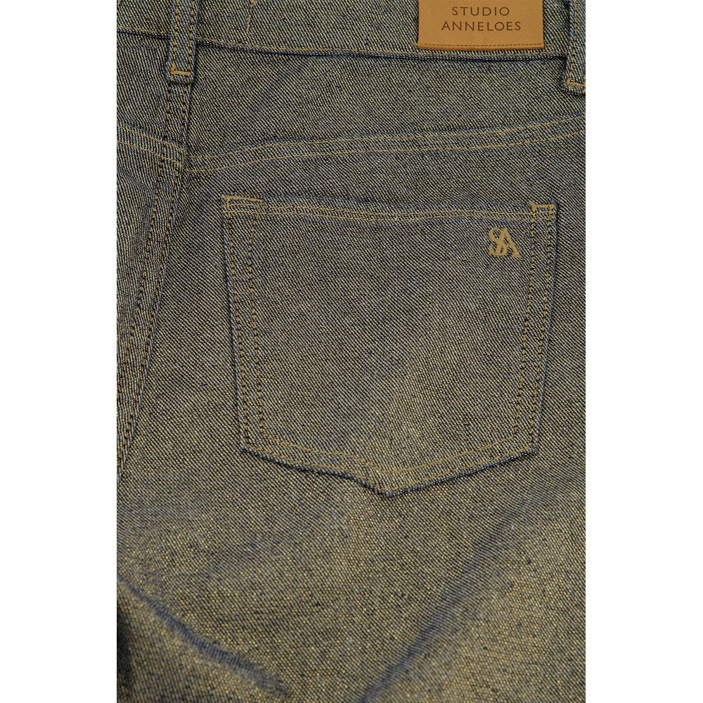 Flair gold denim trousers Goud KL Flair gold denim trousers Goud KL