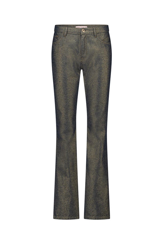Flair gold denim trousers Goud KL Flair gold denim trousers Goud KL