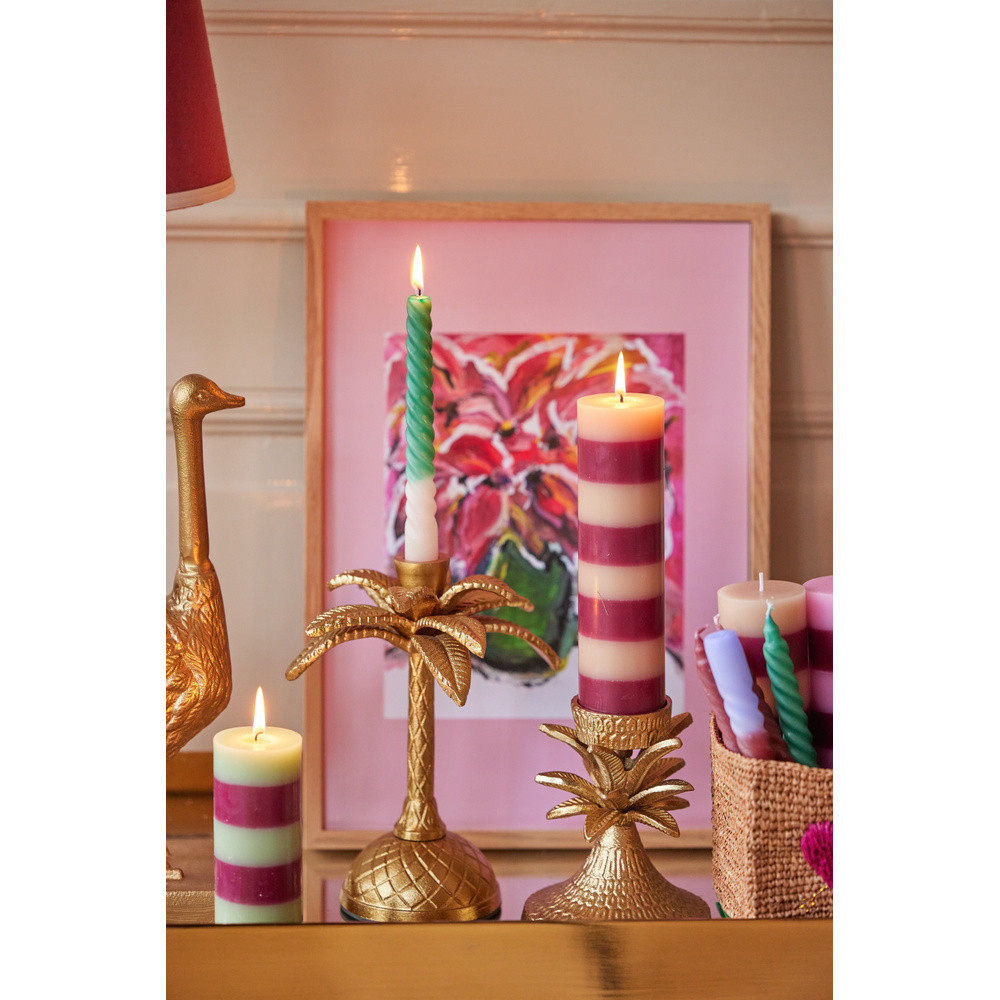 Palmboom Kandelaar Goud Palmboom Kandelaar Goud