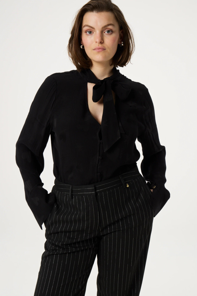 Minoes Blouse Zwart 1 Minoes Blouse Zwart 1