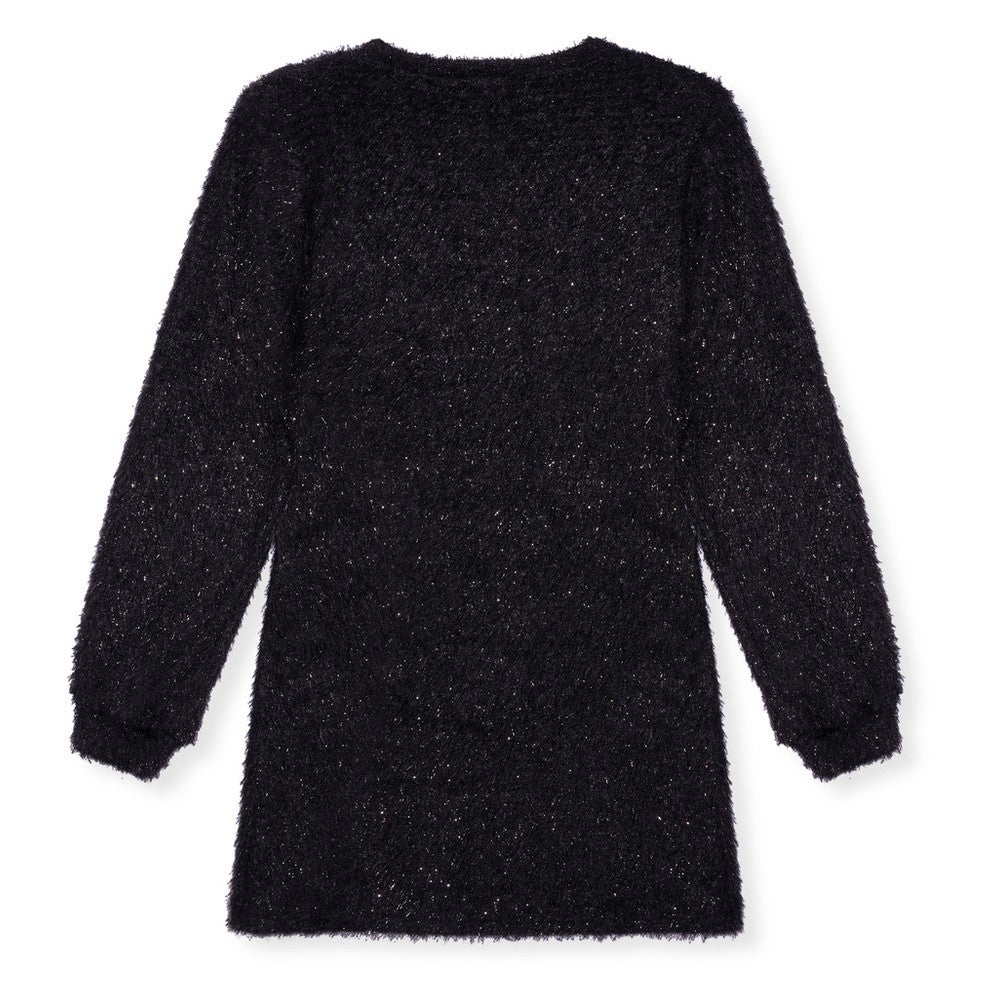 Ladies Knitted Short Dress Marjo Zwart 1 Ladies Knitted Short Dress Marjo Zwart 1