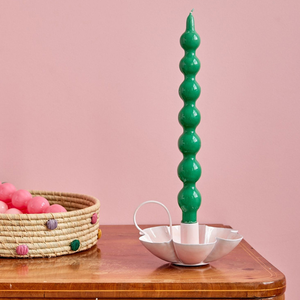 Metal Flower Shape Candle Holder Roze Metal Flower Shape Candle Holder Roze