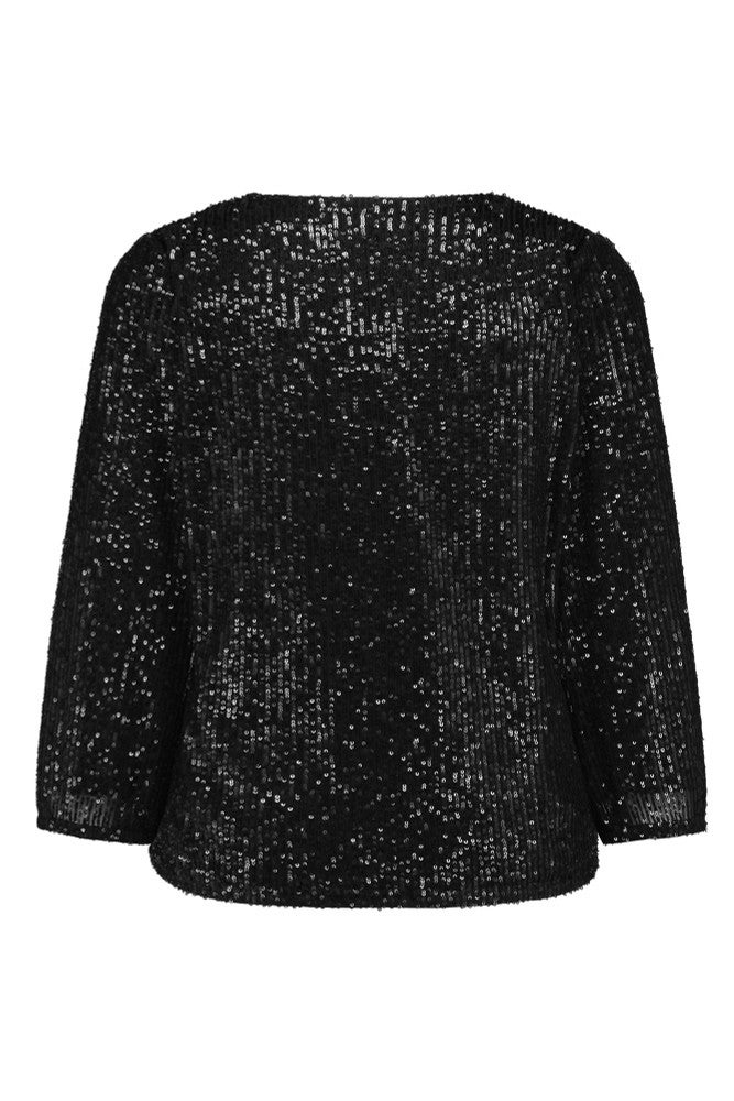 Victoria sequins top Zwart 1 Victoria sequins top Zwart 1