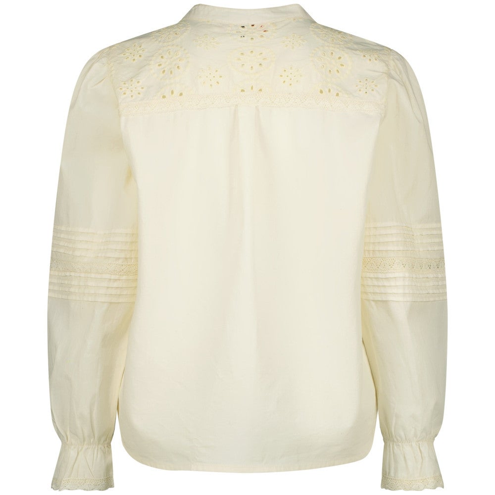Lilianne Blouse Broderie Off White Lilianne Blouse Broderie Off White