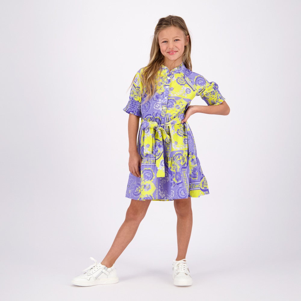 Paulien Dress Paisley Paars Paulien Dress Paisley Paars