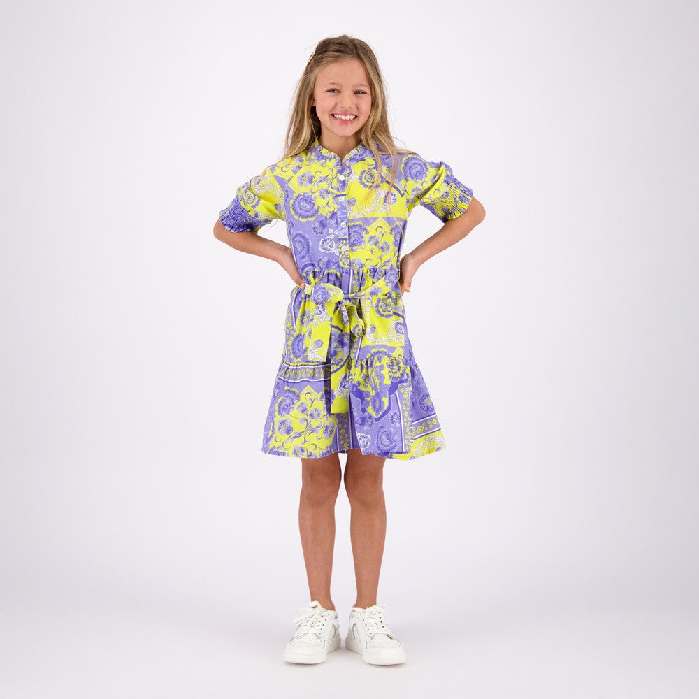 Paulien Dress Paisley Paars Paulien Dress Paisley Paars