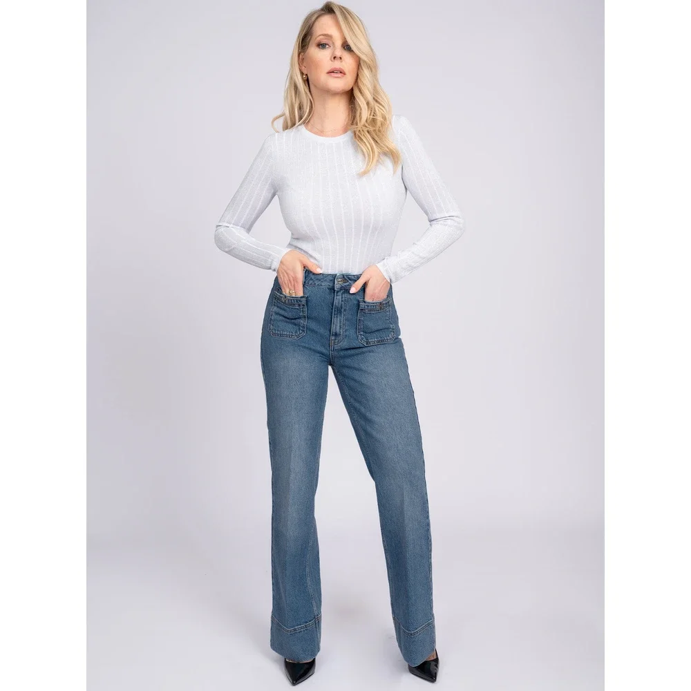 Brooklyn Pocket Jeans Blauw KL Brooklyn Pocket Jeans Blauw KL
