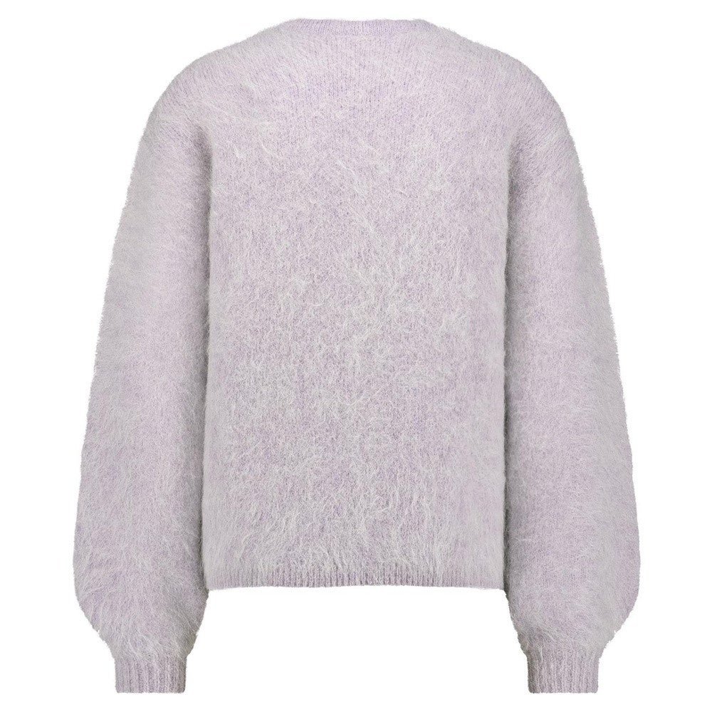 Lisette furry pullover Paars Lisette furry pullover Paars