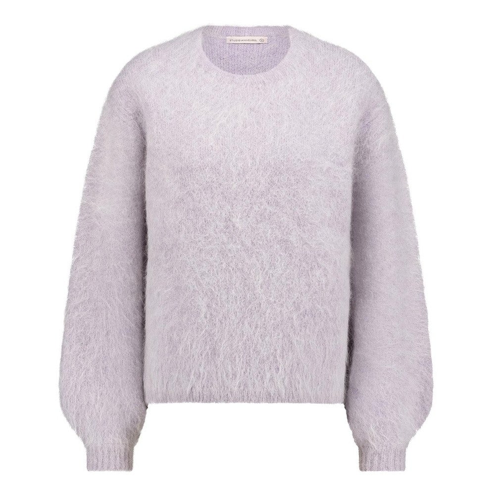 Lisette furry pullover Paars Lisette furry pullover Paars