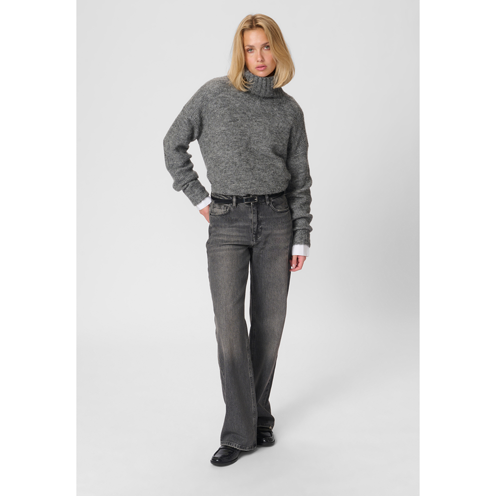 35 The Louis 139 High Wide Antraciet 35 The Louis 139 High Wide Antraciet