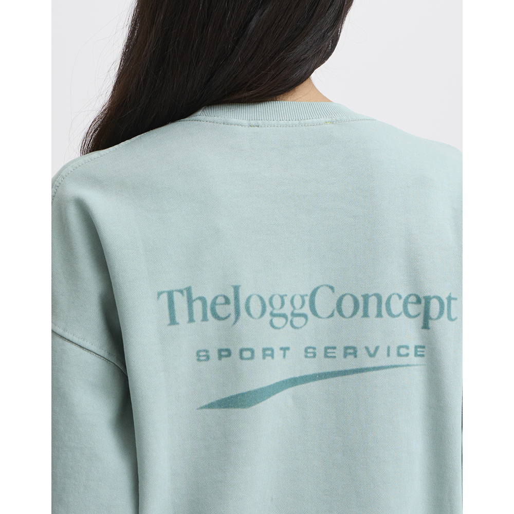 Jcrubi Logo Sweatshirt Licht Blauw Jcrubi Logo Sweatshirt Licht Blauw