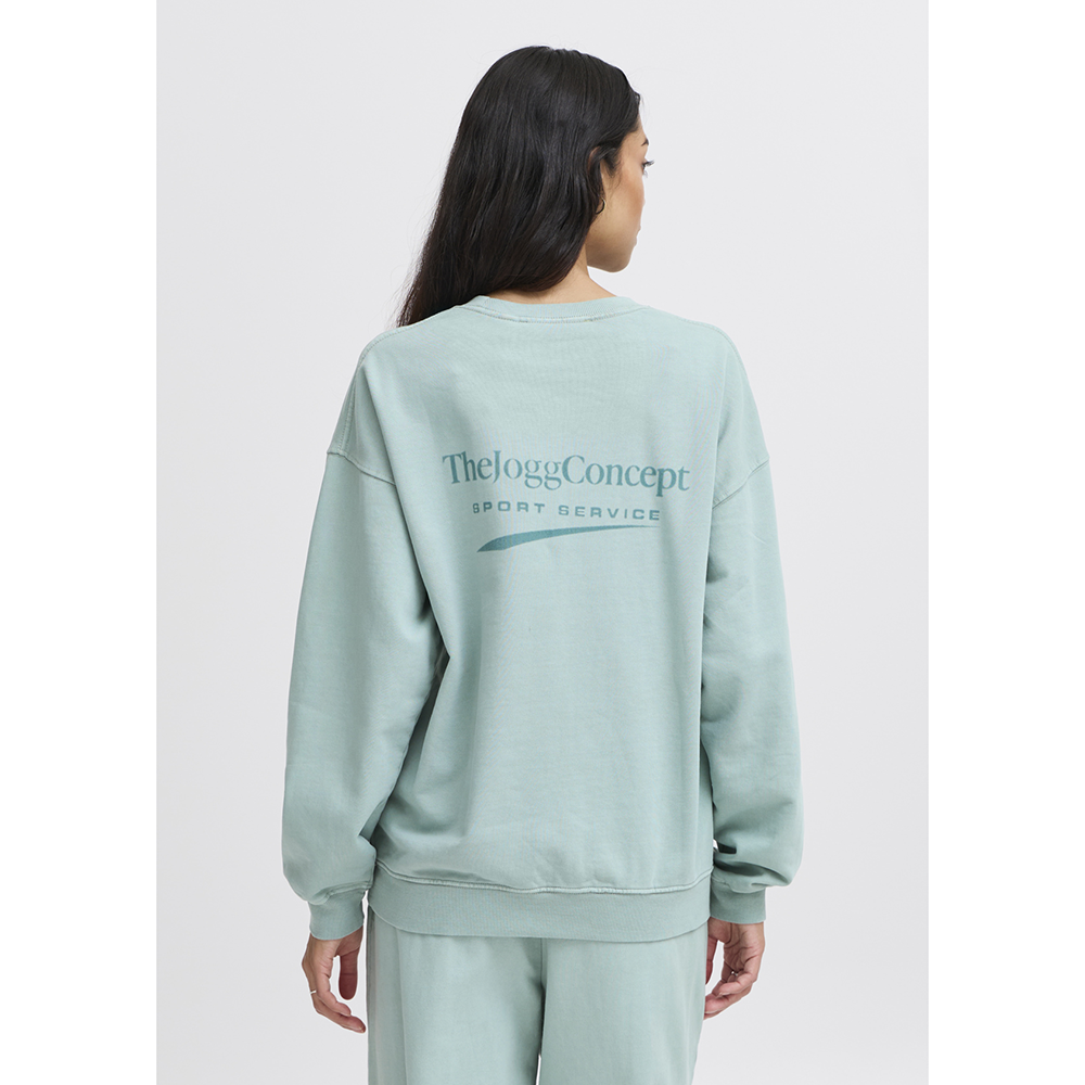 Jcrubi Logo Sweatshirt Licht Blauw Jcrubi Logo Sweatshirt Licht Blauw