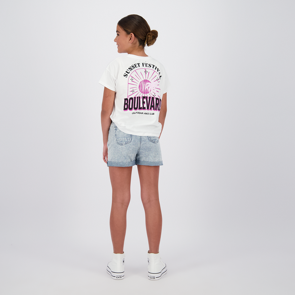 Paramaribo Denim Short Loose Licht Blauw Paramaribo Denim Short Loose Licht Blauw