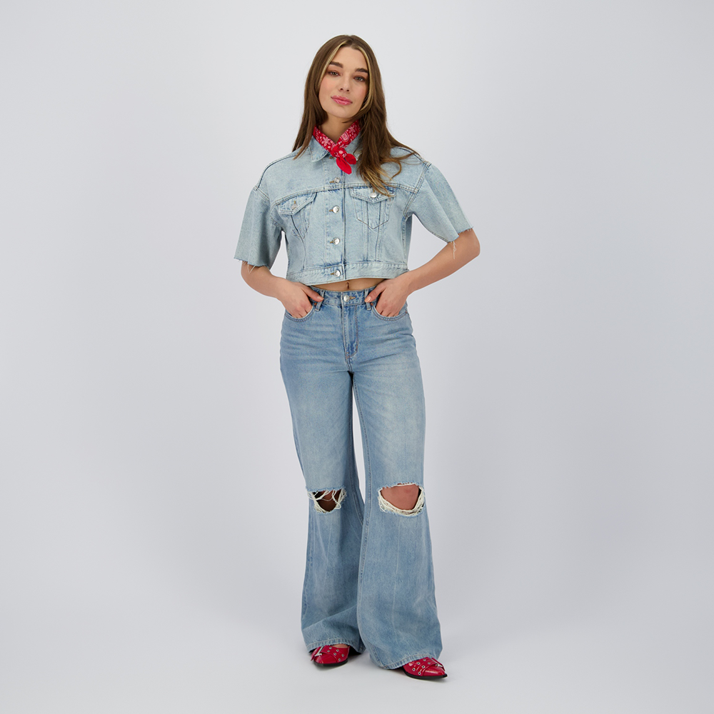 Sky Crafted Jeans Blauw Sky Crafted Jeans Blauw