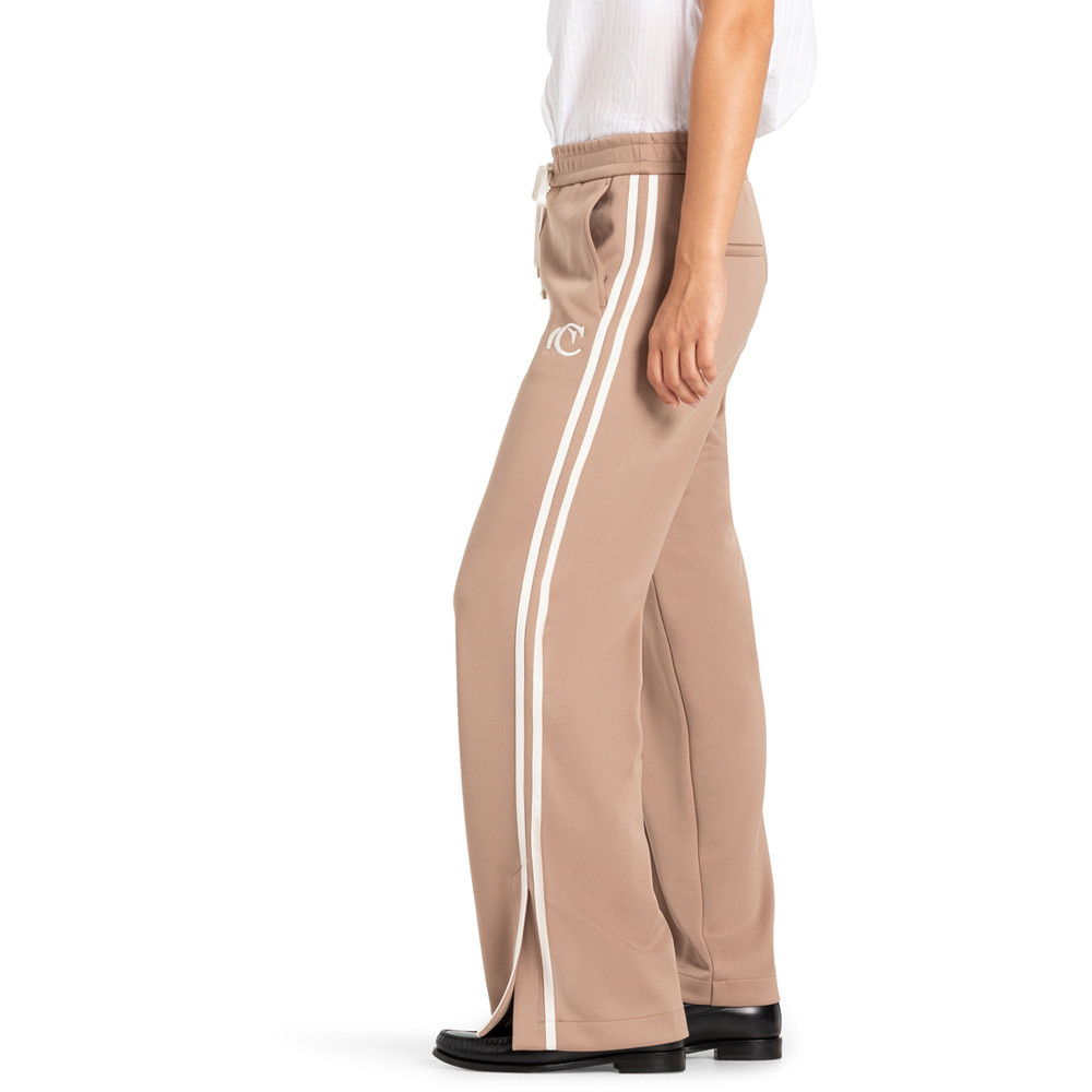 Avril Slit Galon Broek Bruin 1 Avril Slit Galon Broek Bruin 1