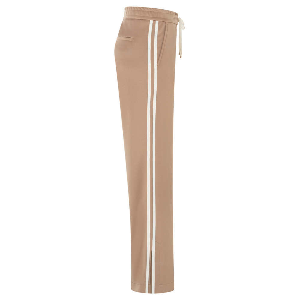 Avril Slit Galon Broek Bruin 1 Avril Slit Galon Broek Bruin 1
