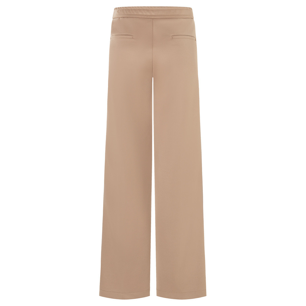 Avril Slit Galon Broek Bruin 1 Avril Slit Galon Broek Bruin 1