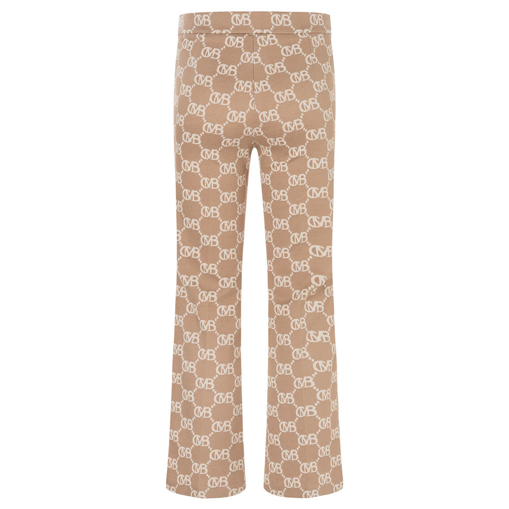 Francoise Cropped Galon Pantalon Zand Francoise Cropped Galon Pantalon Zand