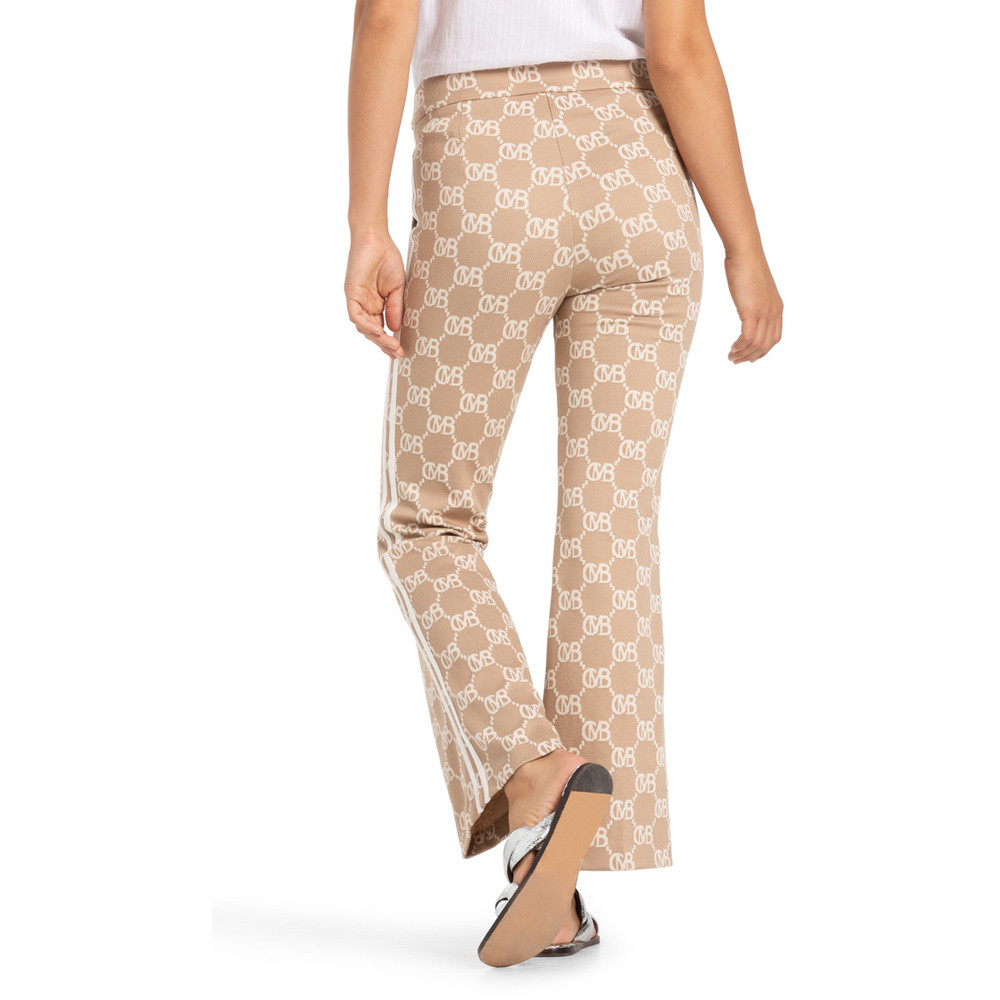 Francoise Cropped Galon Pantalon Zand Francoise Cropped Galon Pantalon Zand