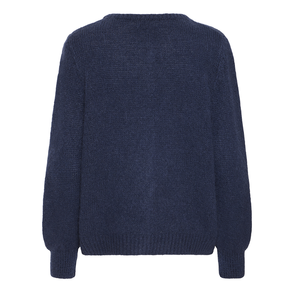 Sbgulvig Knit Cardigan Donker Blauw Sbgulvig Knit Cardigan Donker Blauw
