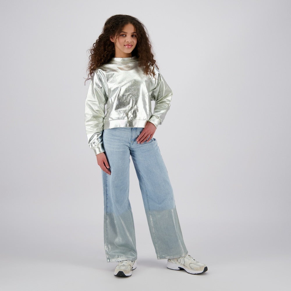 Malaga Extra Wide Silver Licht Blauw Malaga Extra Wide Silver Licht Blauw