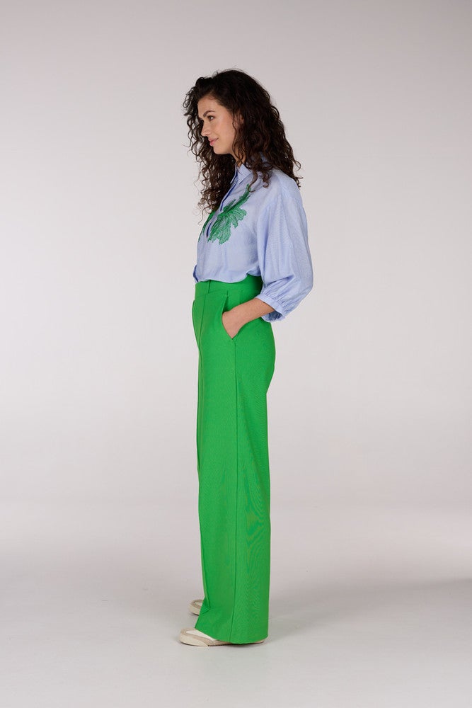 ABBY BROEK HVM 439 wide long Groen ABBY BROEK HVM 439 wide long Groen