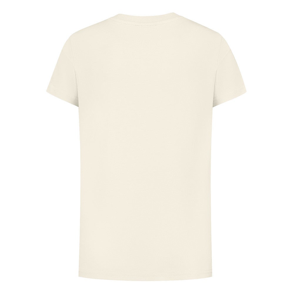 Regular fit Crewneck SS T-shirts Small Logo Zand Regular fit Crewneck SS T-shirts Small Logo Zand