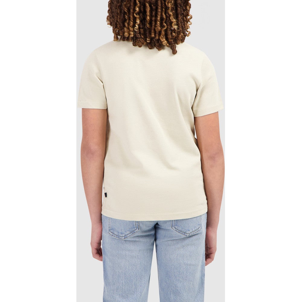 Regular fit Crewneck SS T-shirts Small Logo Zand Regular fit Crewneck SS T-shirts Small Logo Zand