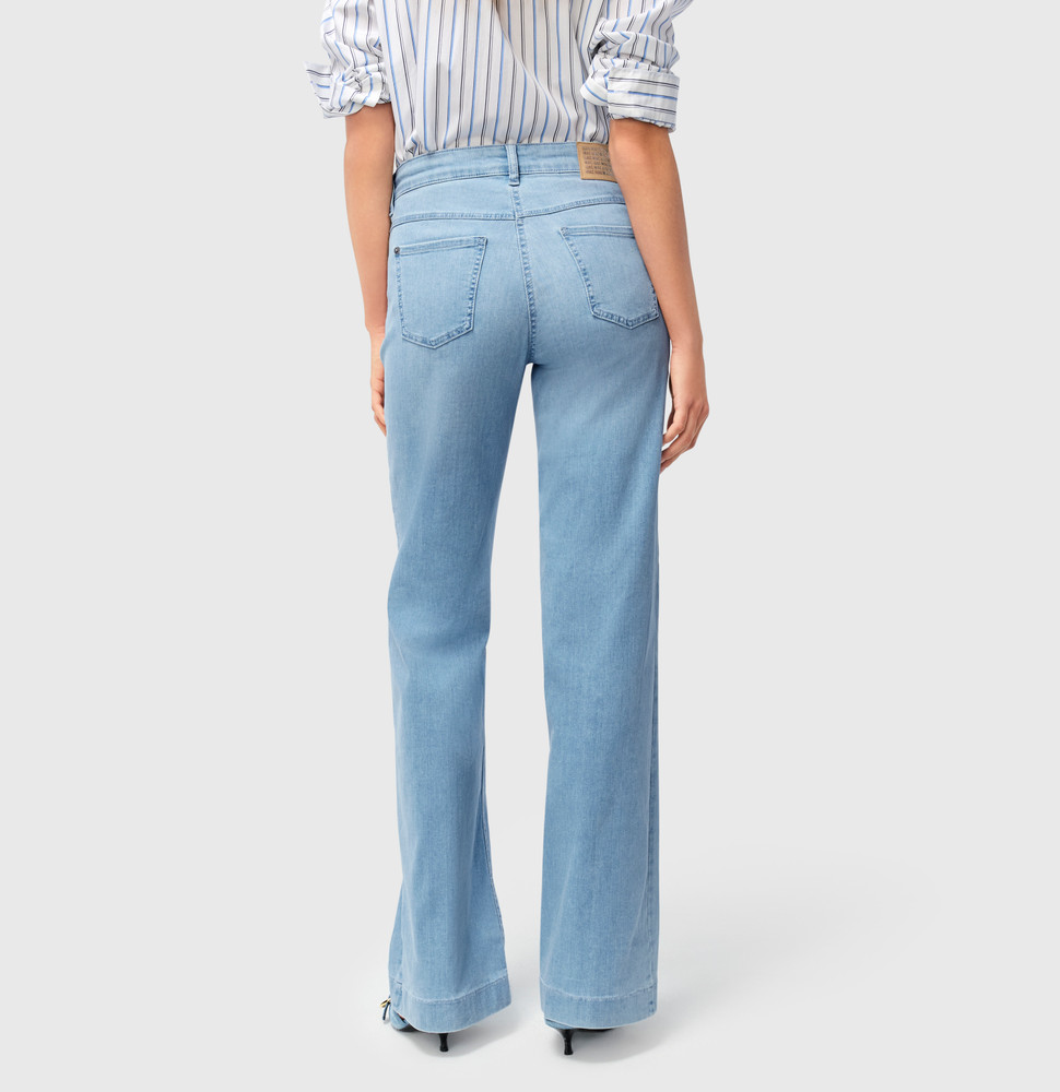 Wide Jeans Licht Blauw Wide Jeans Licht Blauw