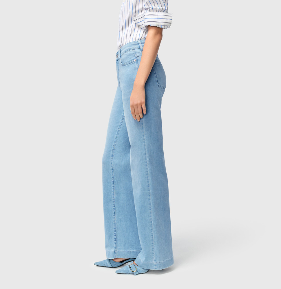 Wide Jeans Licht Blauw Wide Jeans Licht Blauw