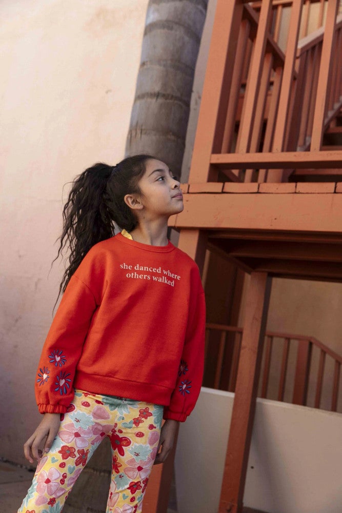 Liv Flared Flowers Summer Multi Liv Flared Flowers Summer Multi