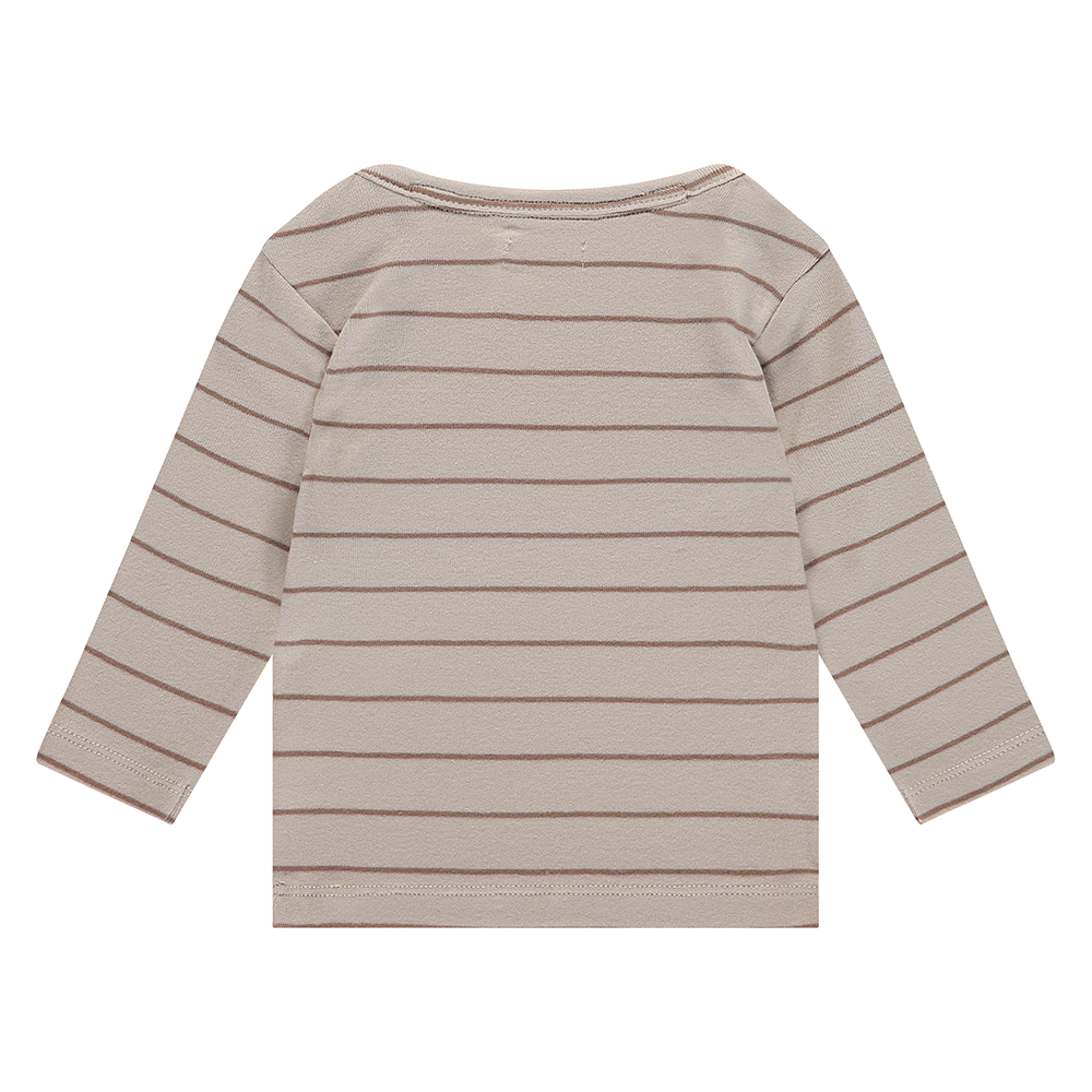 baby t shirt long sleeve Tiny striped Off White baby t shirt long sleeve Tiny striped Off White