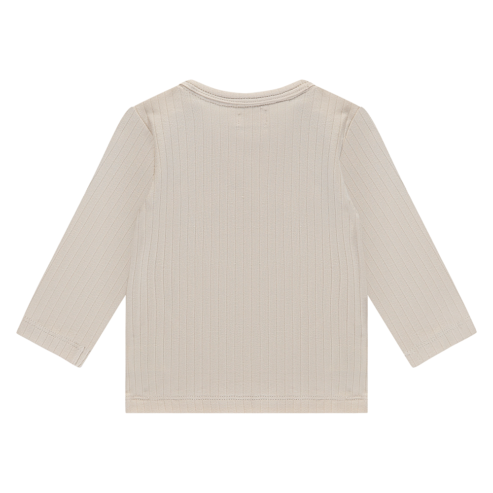 baby t shirt long sleeve Tiny rib pearl Off White baby t shirt long sleeve Tiny rib pearl Off White