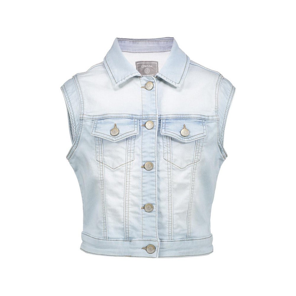 Gilet jogg jeans Blauw KL Gilet jogg jeans Blauw KL