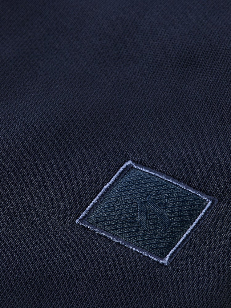 Logo badge sweatshorts Blauw Logo badge sweatshorts Blauw