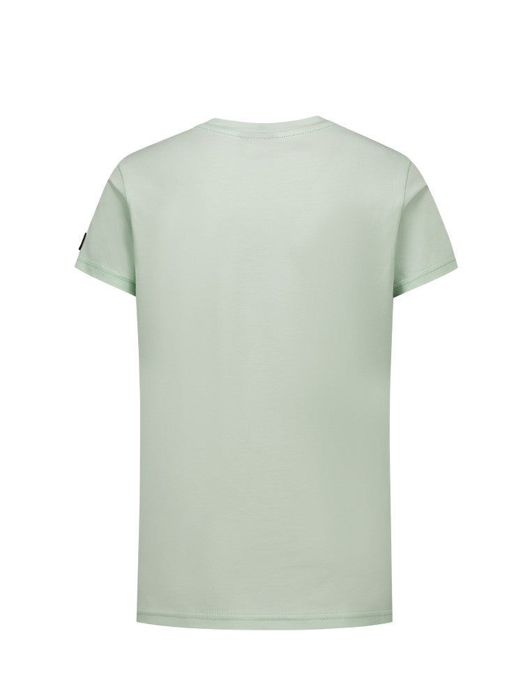 Regular fit Crewneck SS T-shirts Embro Groen Regular fit Crewneck SS T-shirts Embro Groen